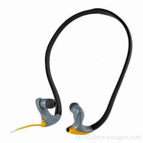 Universal Neckband Headphones for MP3 Players with Adjustable Microphone